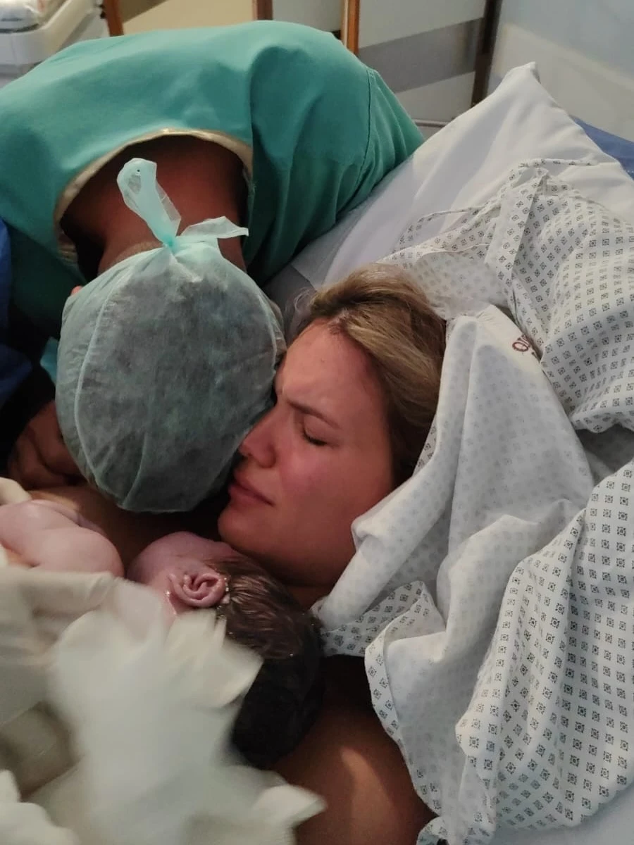 Nació Faustino, el hijo de Eva Bargiela y Gianluca Simeone