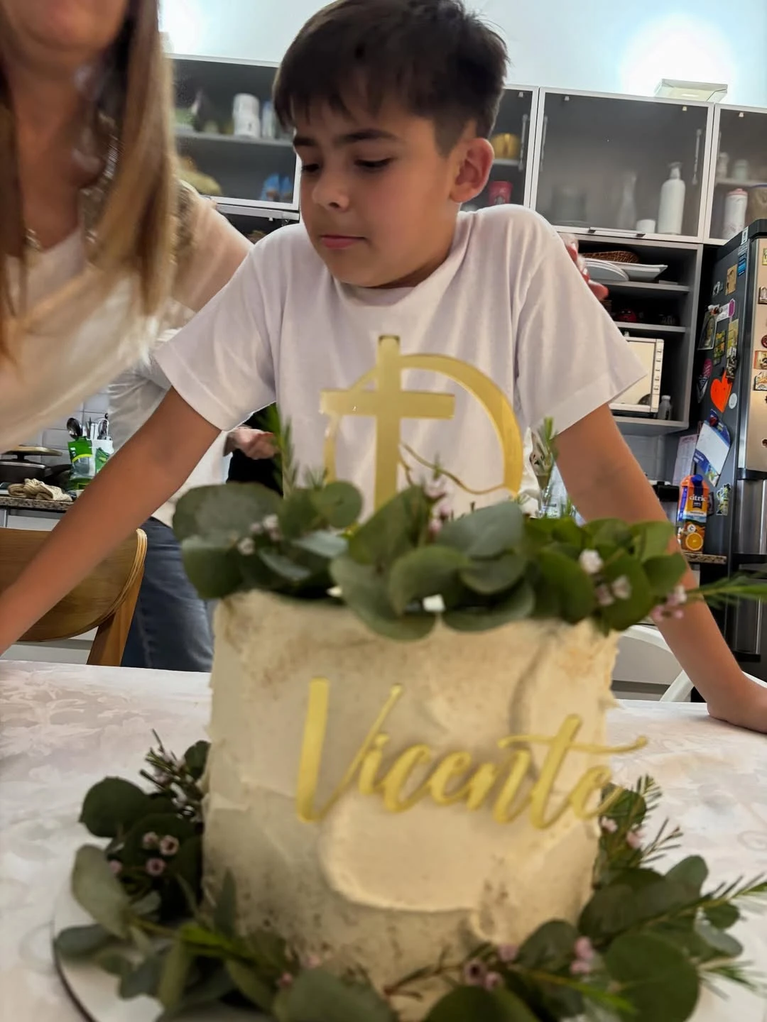 Vicente Torrente celebró su primera comunión: un momento de fe y unión familiar