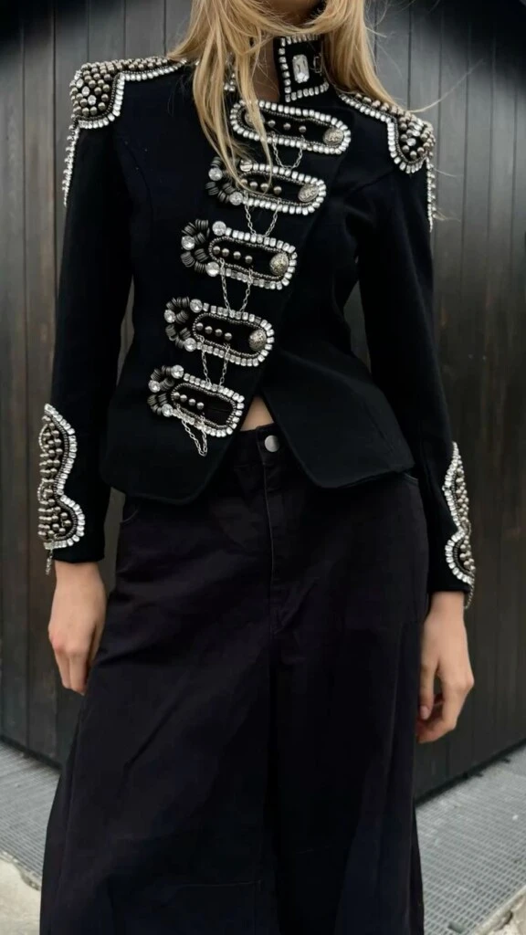 Así se lucen las napoleon jackets.