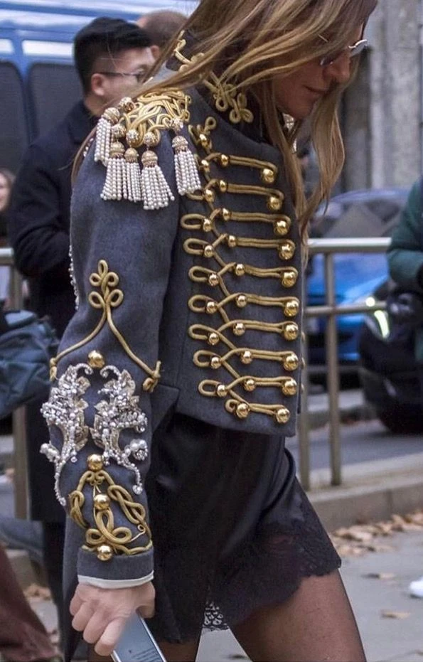 Así se lucen las napoleon jackets.