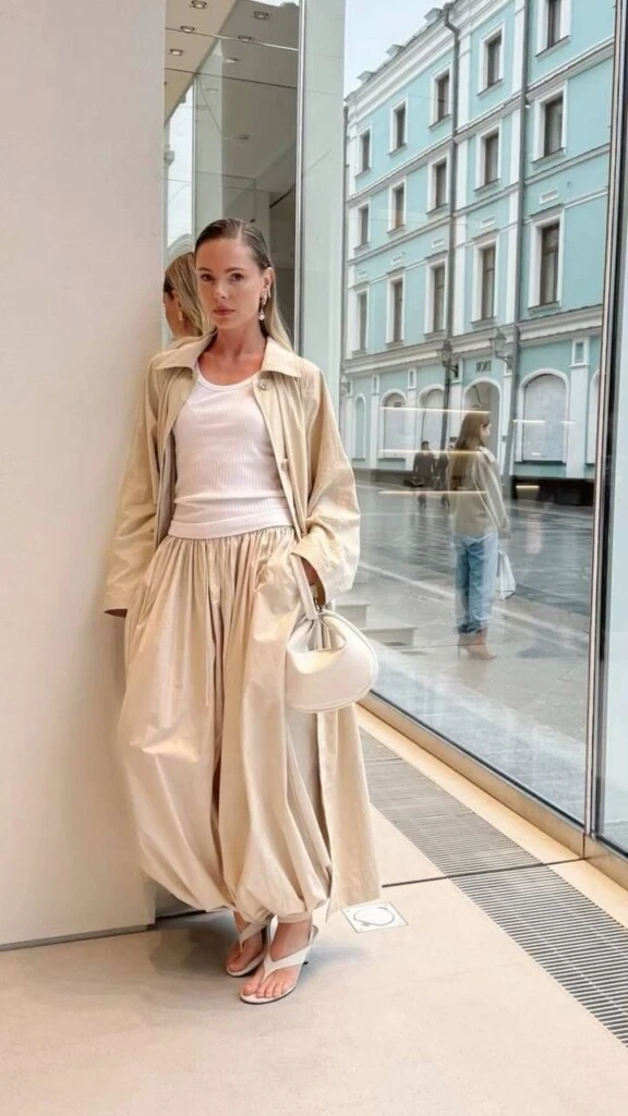 Los pantalones harem marcan tendencia.