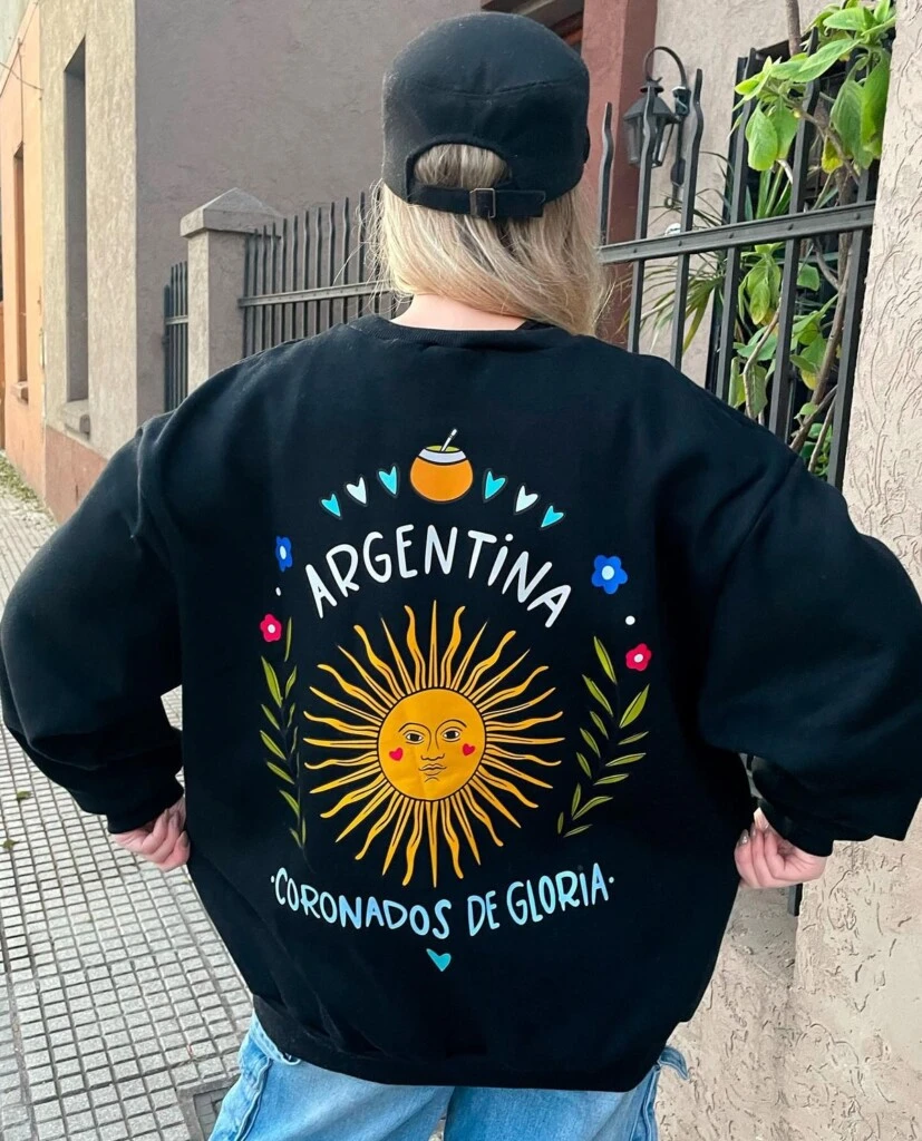 La Argentina como merch.