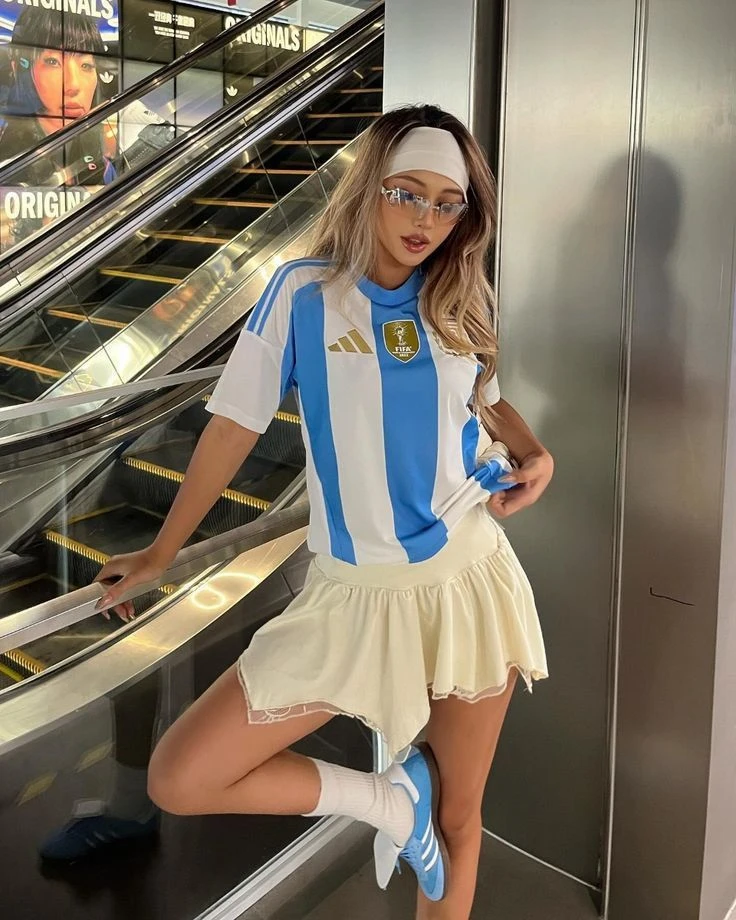 La camiseta de argentina como símbolo de moda.