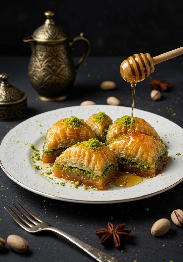 Cómo hacer baklava con pistachos: una receta deliciosa de Medio Oriente