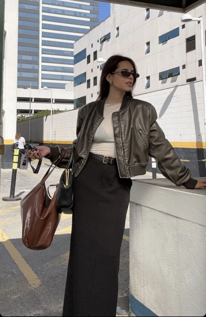 Así podés armar looks con esta campera.