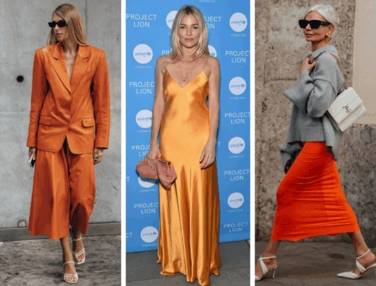Alerta naranja: así se lleva el color que es tendencia de la primavera verano