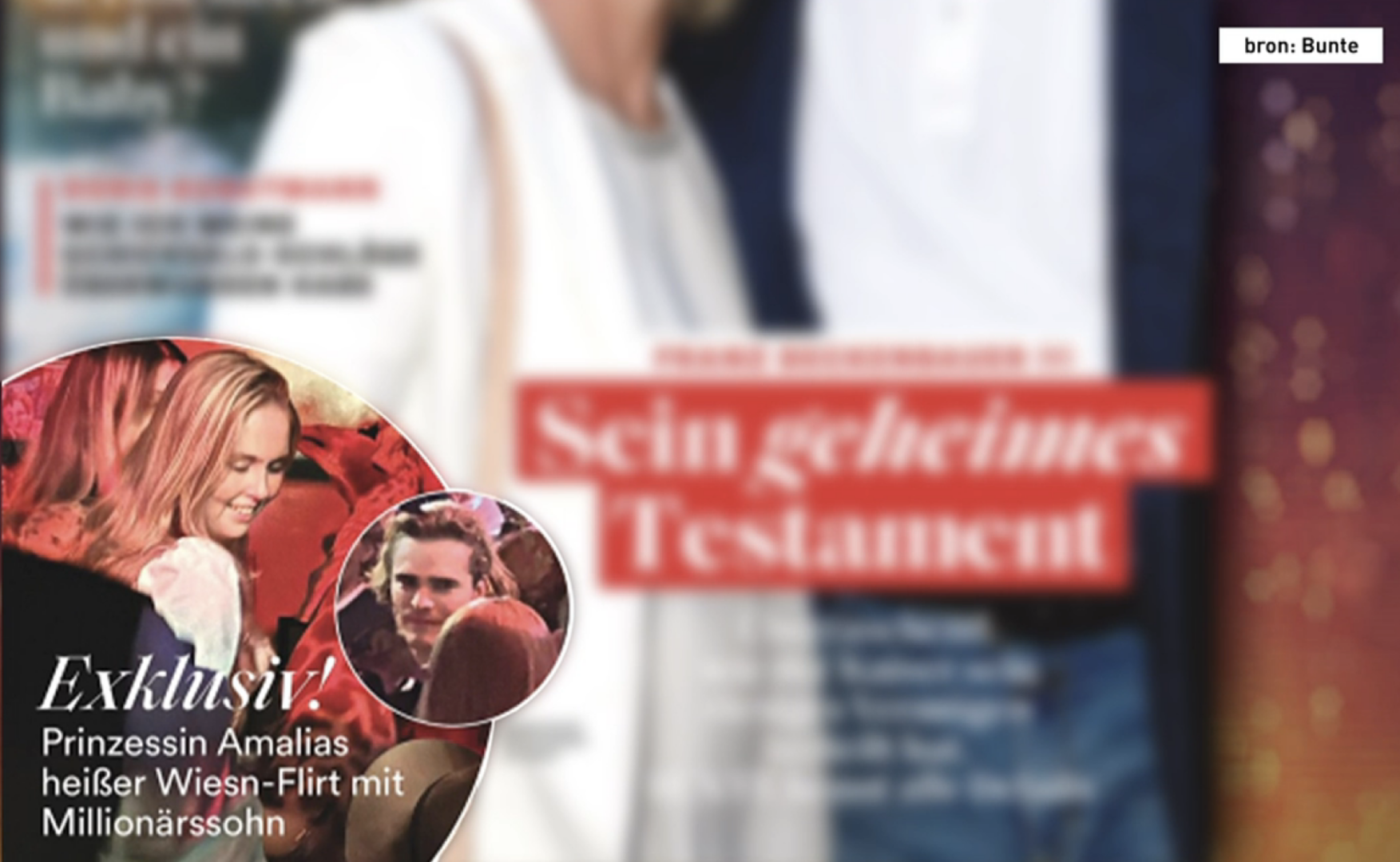 ¿Amalia enamorada? Las fotos del empresario alemán con el que la vinculan