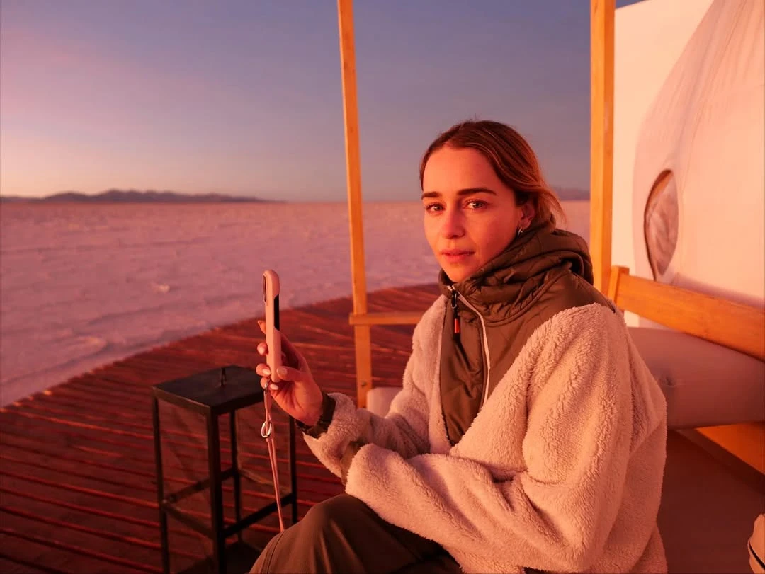 Emilia Clarke en Argentina.