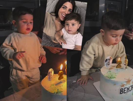 Benjamín, el hijo de Valentina Cervantes y Enzo Fernández, cumple 2 años: así fue el mensaje y la celebración íntima en familia