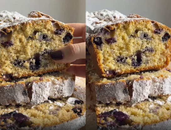 Budincito matero con arándanos y chocolate blanco: receta fácil y deliciosa para la merienda