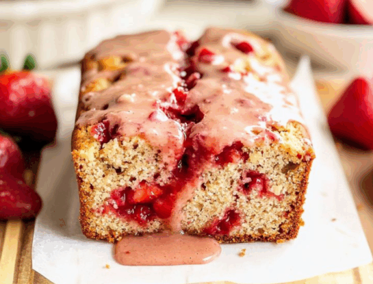 Budín express con frutillas: la receta más simple y deliciosa para acompañar la merienda