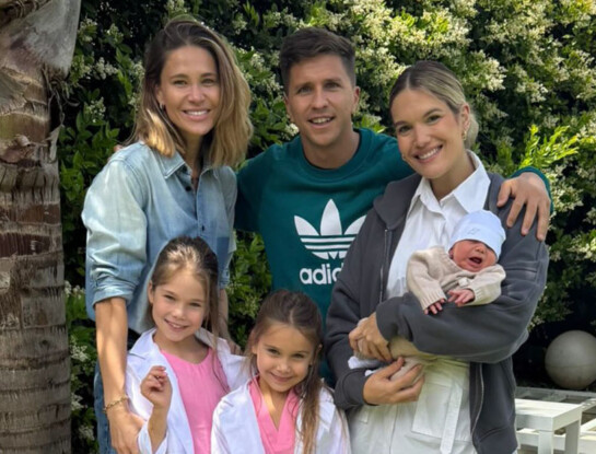 La tierna sorpresa de la esposa del Cholo Simeone: viajó desde España para conocer a Faustino, el bebé de Eva y Gianluca