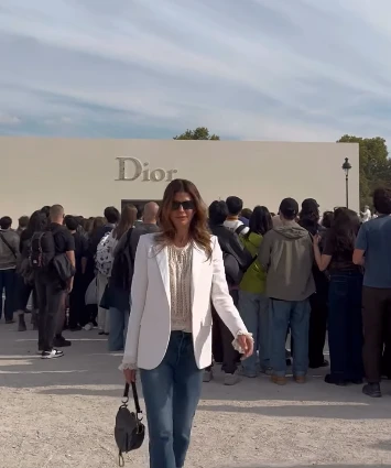 Juliana Awada con look súper chic