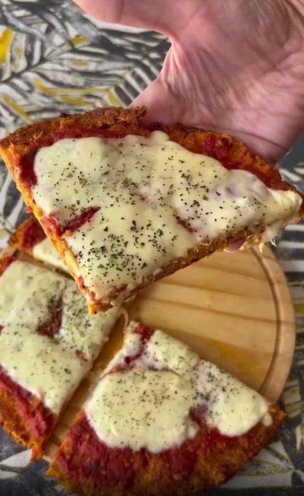 Pizza de zanahoria