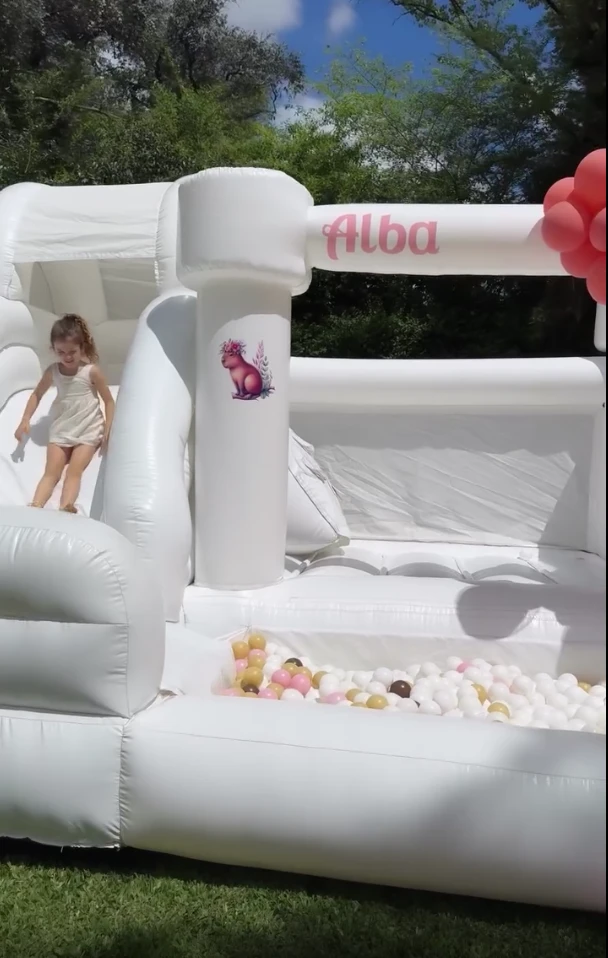Alba, la hija de Agustina Cherri, cumplió 6 años: así fue su fiesta al aire libre, llena de detalles soñados