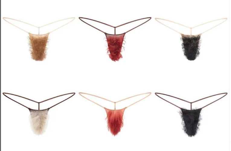 Kim Kardashian lanzó una polémica bombacha con vello púbico que se agotó en 24 horas