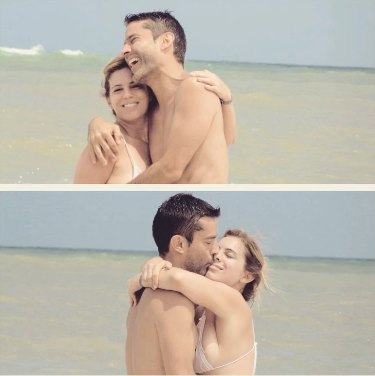 Mey Scápola y Mariano Castro: fueron pareja durante seis años aproximadamente