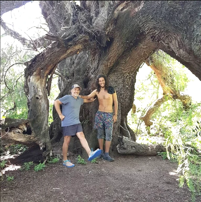 Jerónimo Momo Weich y su papá, Julián Weich
