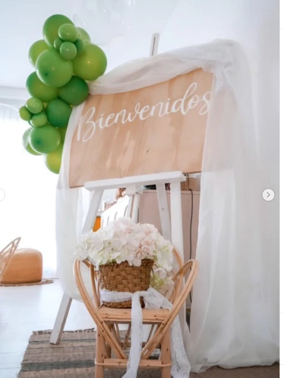 Emilia Attias festejó en su casa el cumpleaños de su hija Gina.