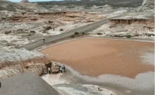 El Piletón de Barro visto desde arriba