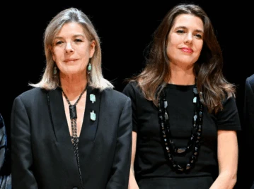 Carolina de Mónaco y Charlotte Casiraghi dieron cátedra de estilo con sus looks effortless chic