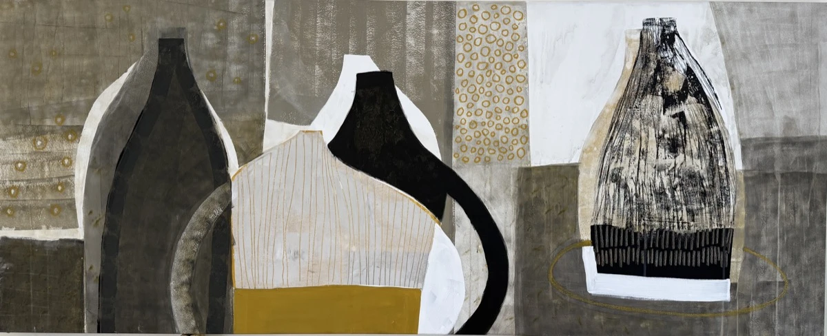 Paisajes en cerámica por Leticia Churba en Tienda Federico Churba. 