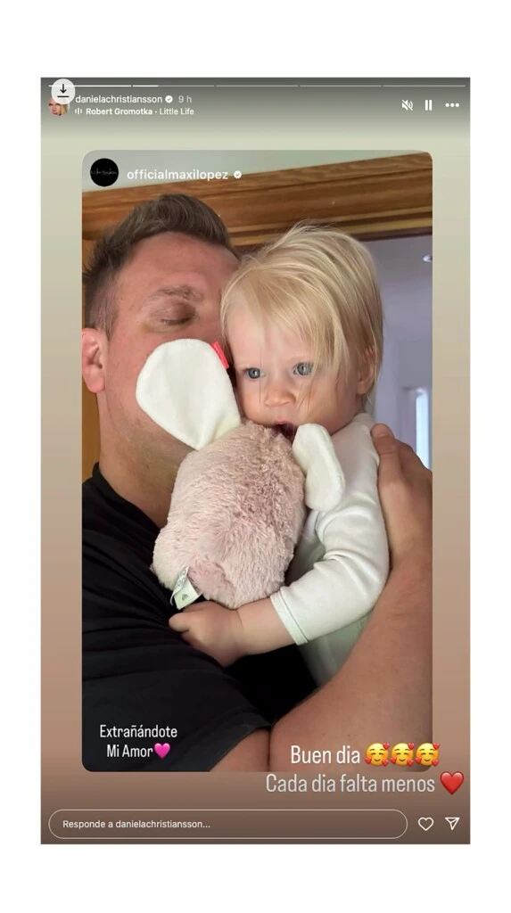 Daniela Christiansson y Wanda Nara, dos formas de marcar presencia alrededor de Maxi López