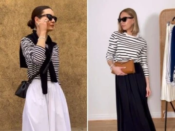 Guía de estilo: 5 looks con poleras rayadas que marcan tendencia
