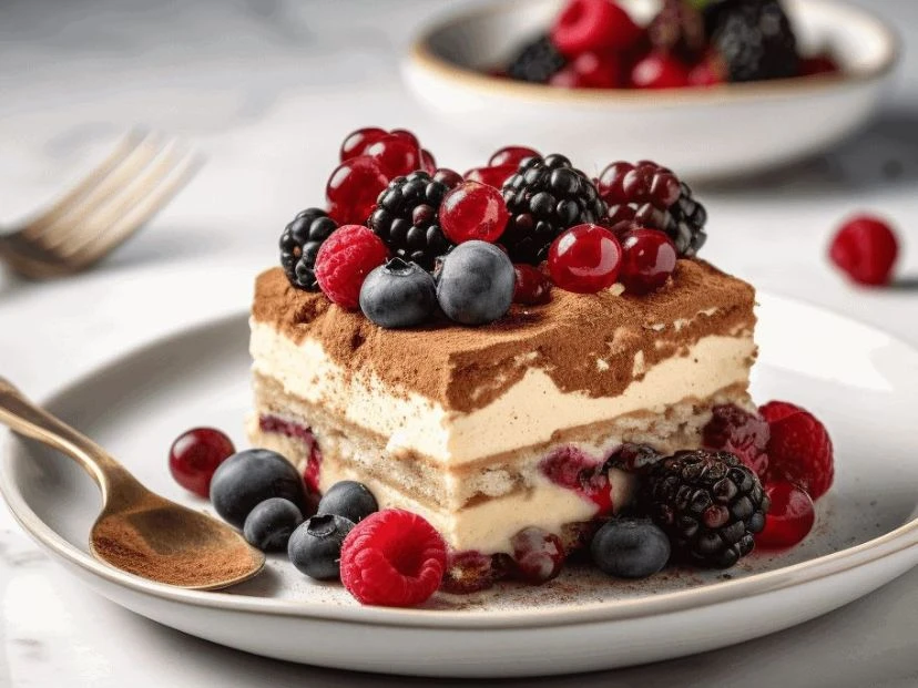 Tiramisú de frutos rojos: la receta más fresca y deliciosa del clásico italiano
