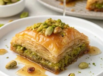 Cómo hacer baklava con pistachos: una receta deliciosa de Medio Oriente