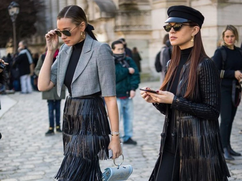 Guía de estilo: 5 looks con faldas de cuero con flecos
