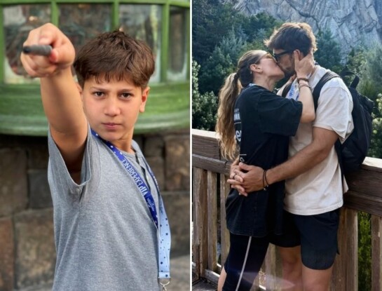 "Aguante la familia": las fotos del viaje a Disney de Jimena Barón