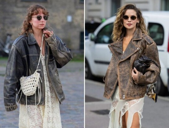 Guía de estilo: 5 looks con camperas de cuero desgastado