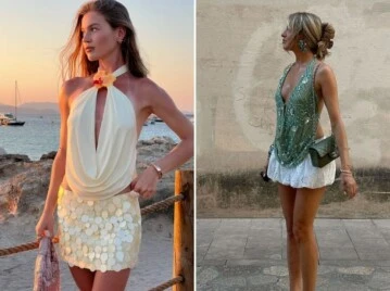Moda veraniega: 7 looks con el estilo de fiesta que se lleva en la playa