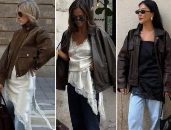 Guía de estilo: cómo llevar el vestido lencero con jean, una combinación que enamora