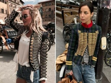 campera militar napoleon