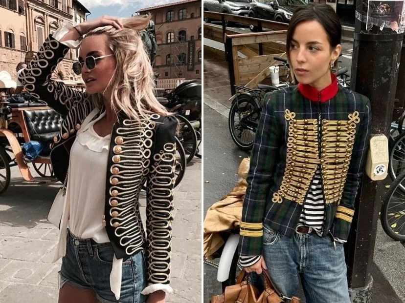 campera militar napoleon