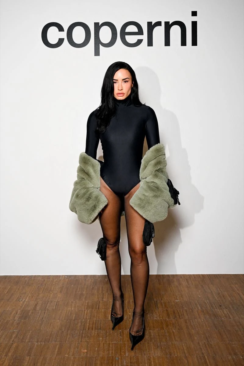 Demi Lovato en el desfile de Coperni