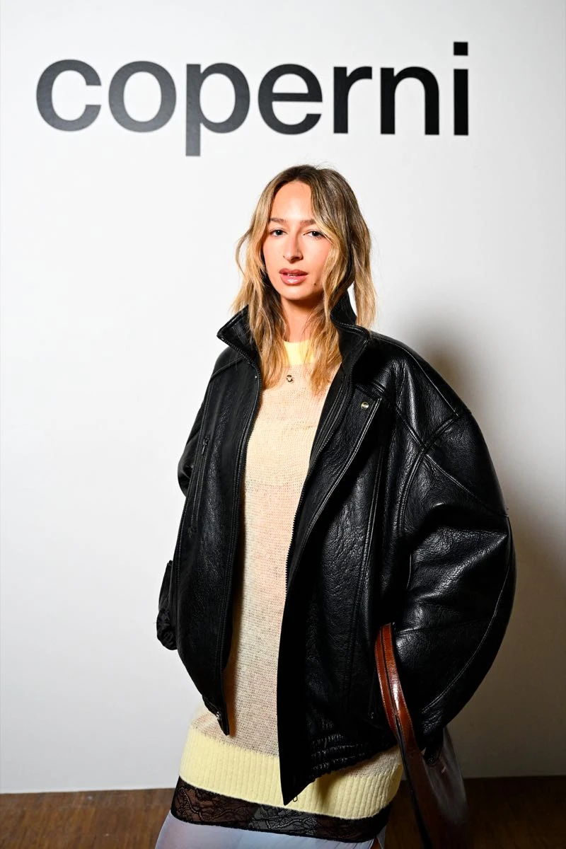 Izzi Poopi en el desfile de Coperni