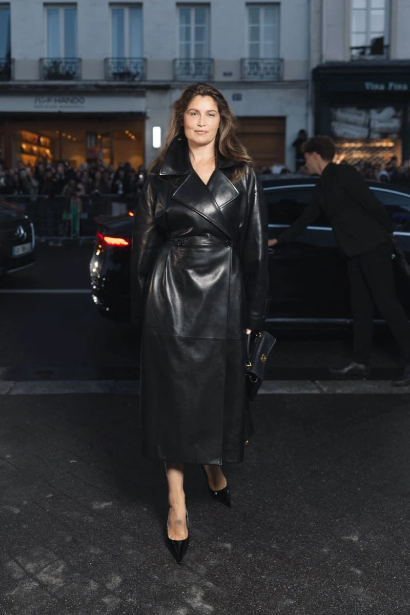Laetitia Casta en el desfile de Balenciaga