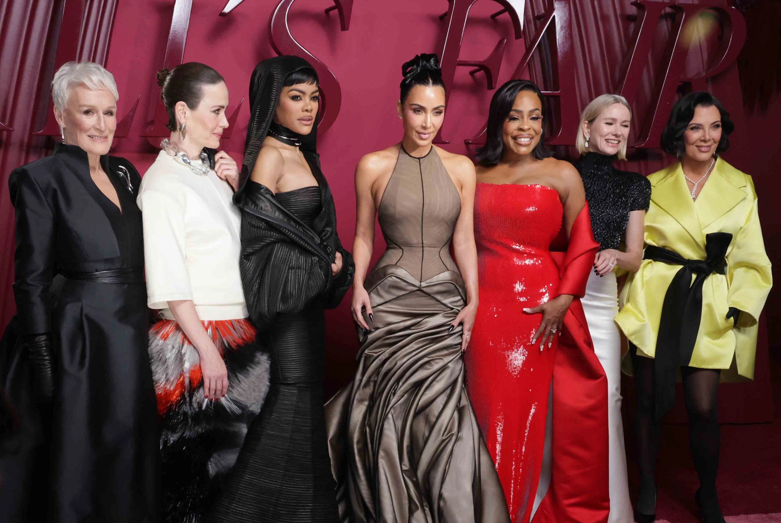 Todo Vale: Kim Kardashian debuta en una serie de Ryan Murphy junto a Glenn Close, Naomi Watts y Sarah Paulson