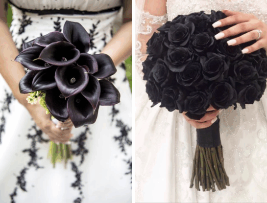 Gótico romántico: el look de Stella Banderas y las tendencias de su boda temática