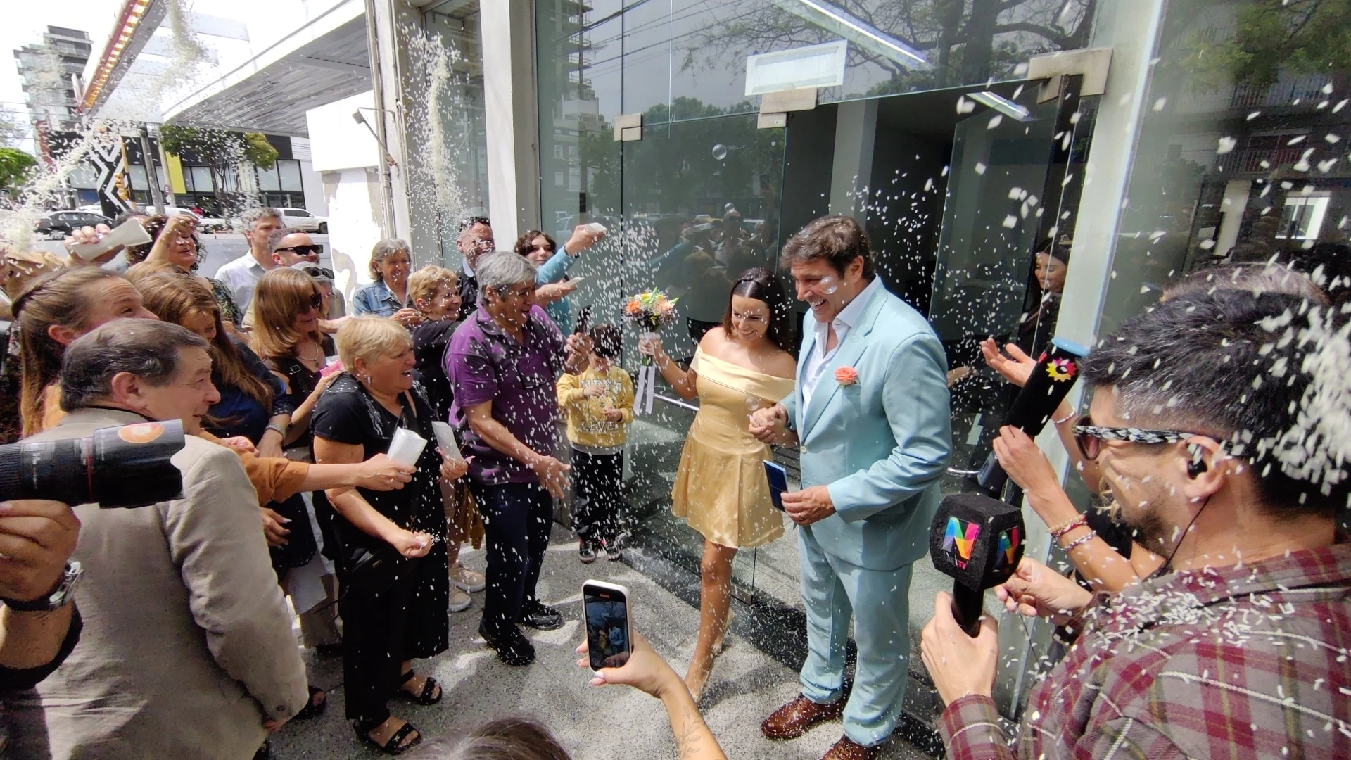 Las fotos del casamiento por civil de Matías Alé y Martina Vignolo. Foto RS Fotos