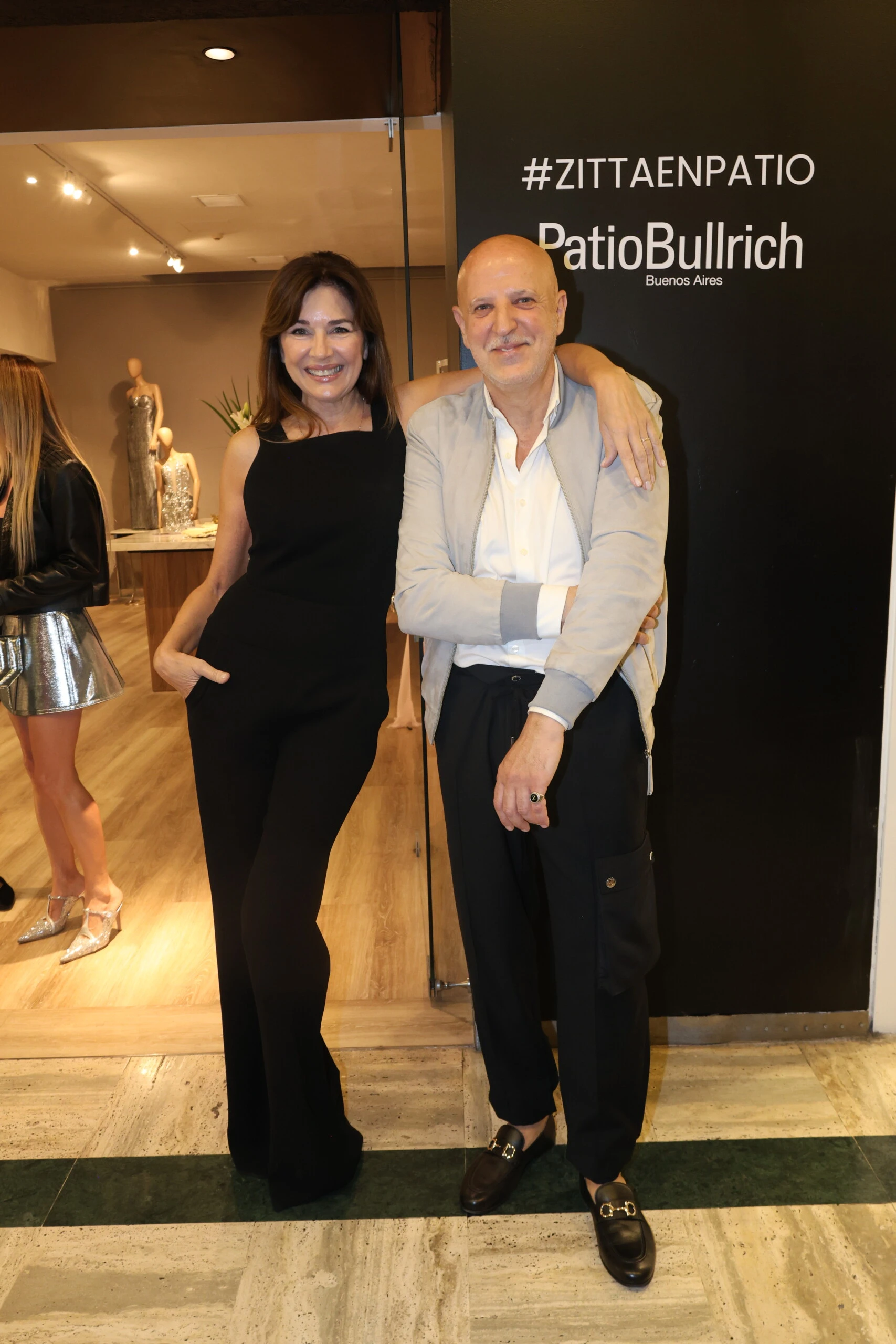 Fabián Zitta y Andrea Frigerio. Foto RS Fotos