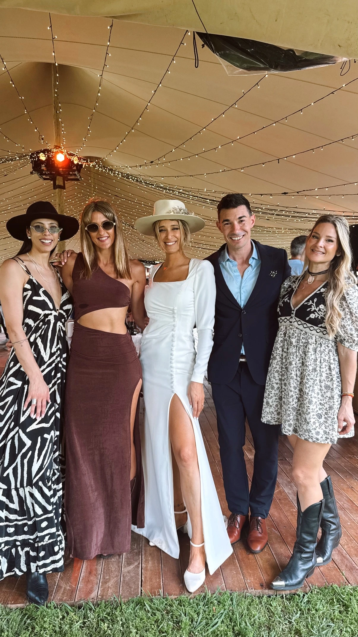 Las fotos del casamiento de Agustín Neglia y Mariana Rojas