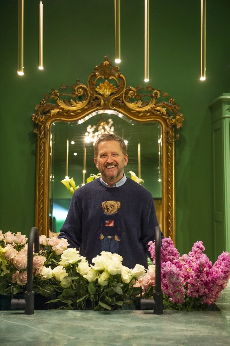 Ramiro Arzuaga en su Aterlier maximalista y de autor en Casa FOA 2025. 