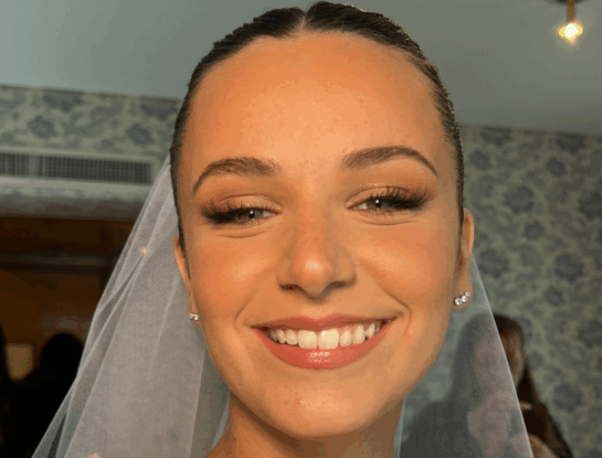 El beauty look que eligió Martina Vignolo para su boda religiosa