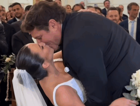 "Sí, quiero": así fue el momento en que Matías Alé y Martina Vignolo sellaron su amor