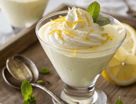 Mousse de limón destacada