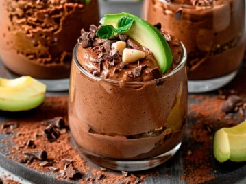 mousse de chocolate